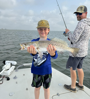 Trout Hooked on fishing in Corpus Christi!